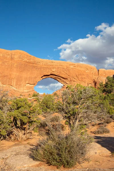 Paisagens Parque Nacional Dos Arcos Utah Eua — Fotografia de Stock