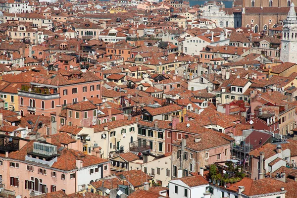 Veduta Aerea Della Città Venezia — Foto Stock