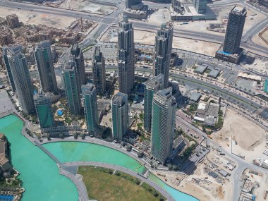 Şehir merkezinde Burj Duba