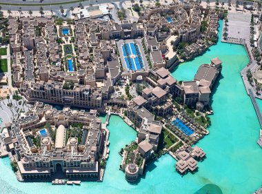 Şehir merkezinde Burj Duba