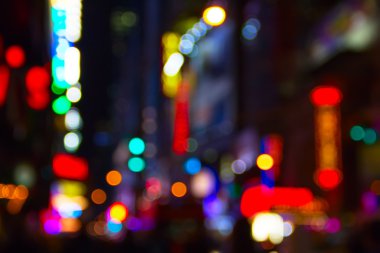 Şehir gece ışıkları