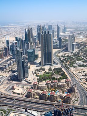 Şehir merkezinde Burj Duba