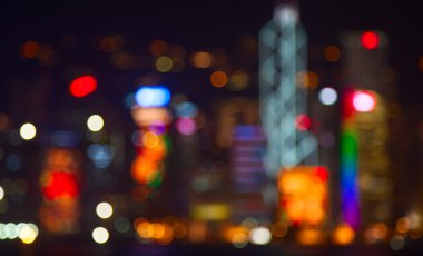 Şehir gece ışıkları