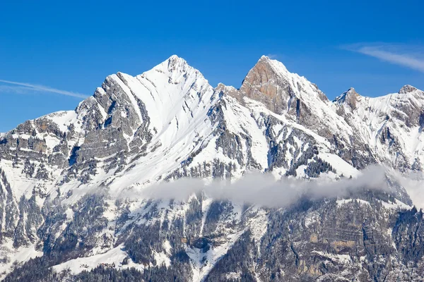 Zima w Alpach — Zdjęcie stockowe