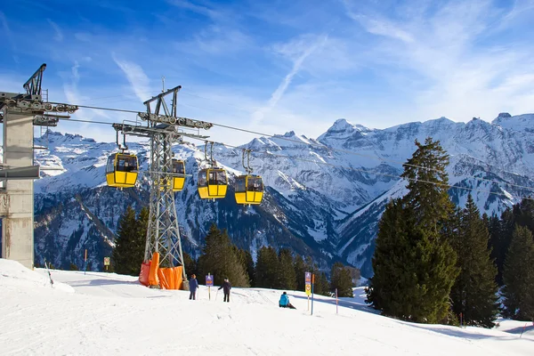 Winter in alps — Stock Photo, Image