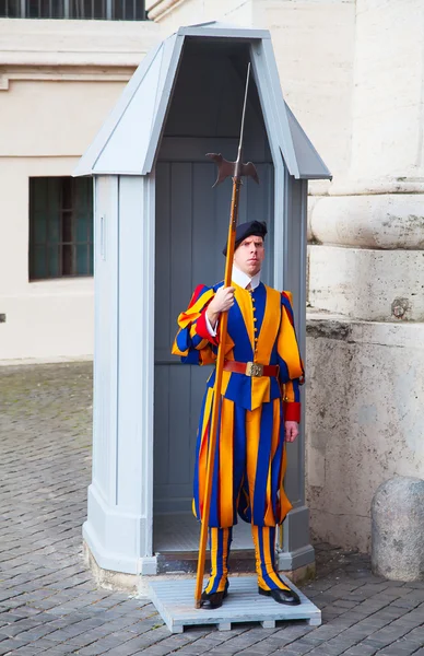Zwitserse Garde, Vaticaan — Stockfoto