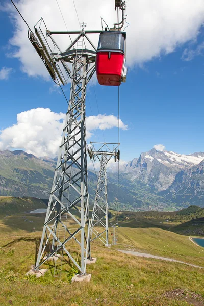 Train tours in the Jungfrau, Grindelwald — Stock Photo, Image