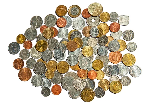 Alte Münzen — Stockfoto