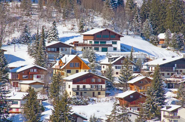 Winter in den Alpen — Stockfoto