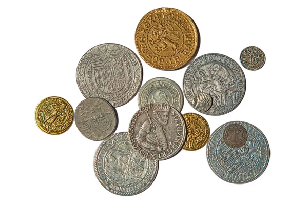 Medieval coins — Stock Photo, Image