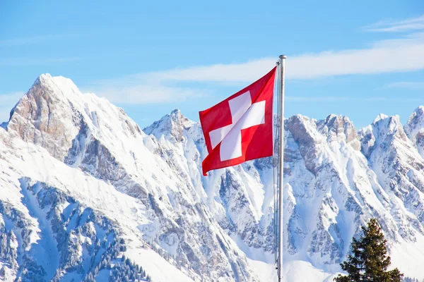 Invierno en Alpes — Foto de Stock