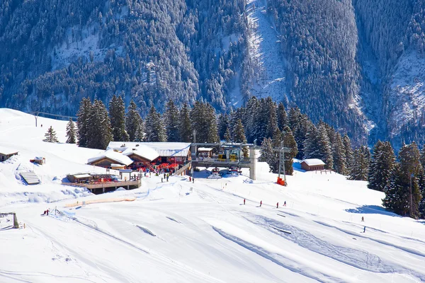 Winter in den Alpen — Stockfoto