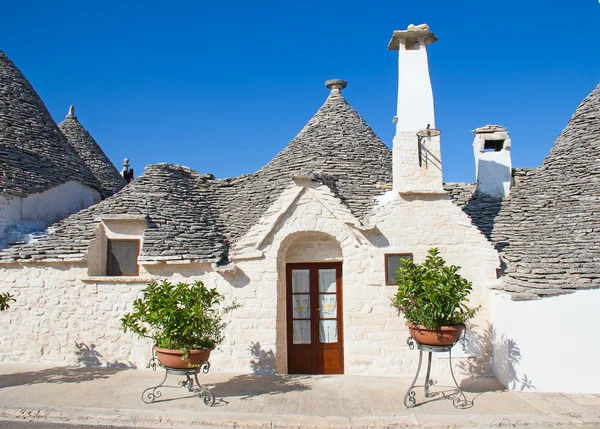 Casas tradicionais "Trulli" — Fotografia de Stock