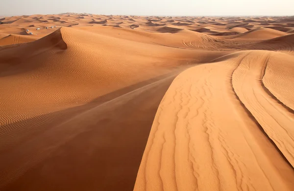 Desierto de arena roja — Foto de Stock