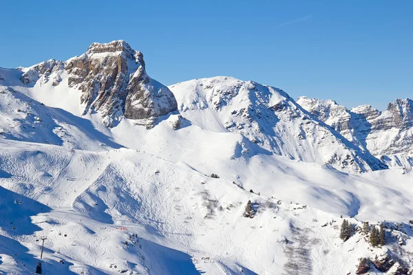 Winter in de Alpen — Stockfoto