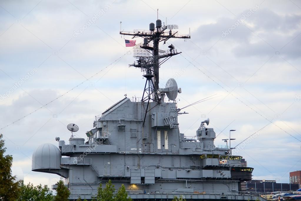 Eqipment of the US Navy battle ship