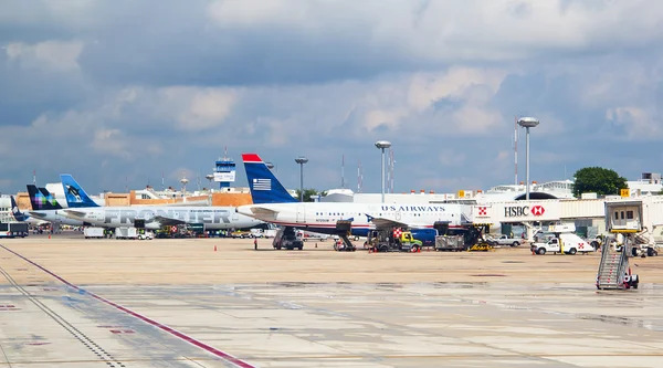 Cancun flygplats — Stockfoto