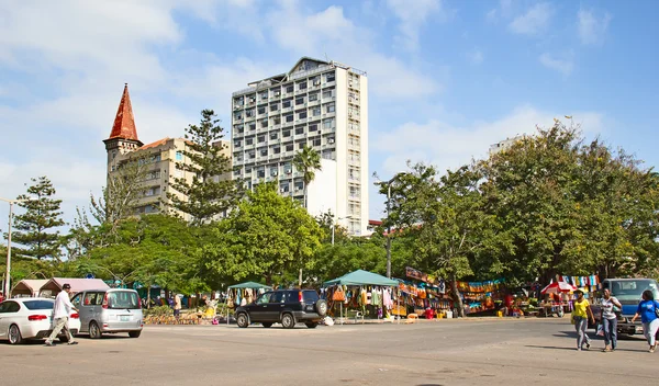 Mercado Africano — Fotografia de Stock