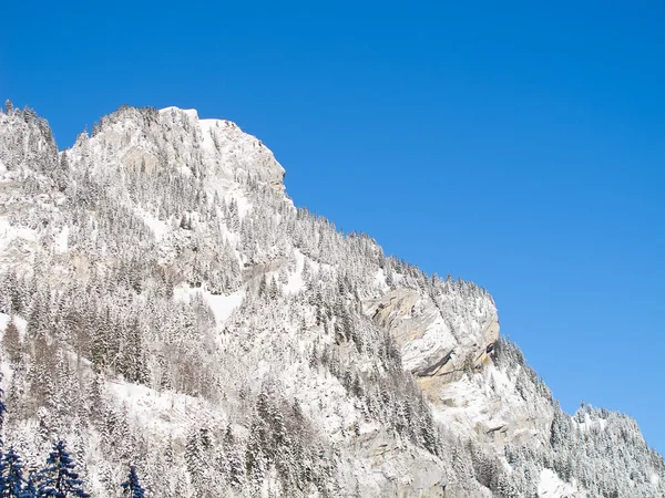 Winter in den Alpen — Stockfoto