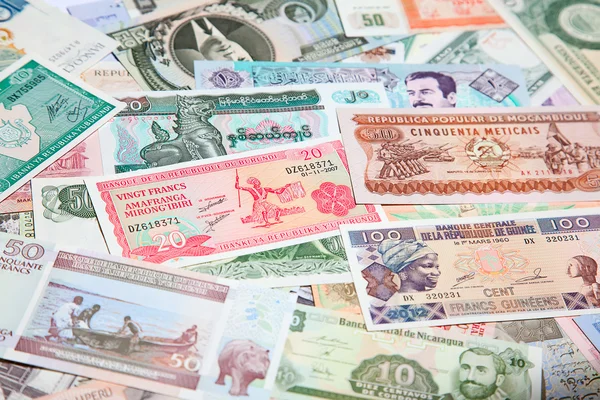 Afrikanska sedlar — Stockfoto