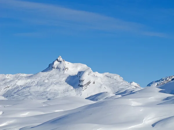 Winter in alps Royalty Free Stock Photos