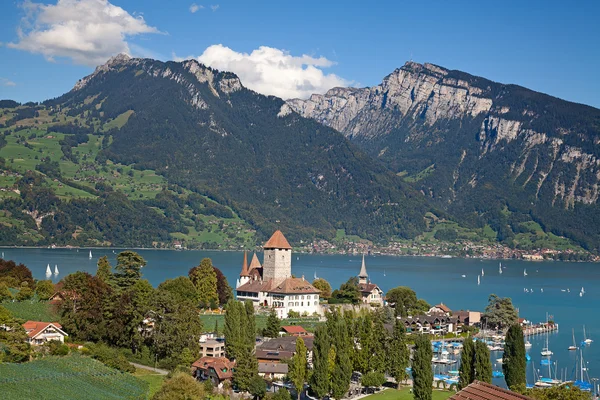 Spiez castle — Stock Photo, Image