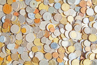 eski paraları arka plan