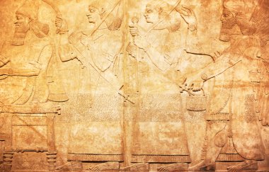 Antik Sümer taş oyma