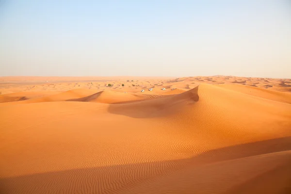 Roter Sand "arabische Wüste" in der Nähe von Dubai — Stockfoto