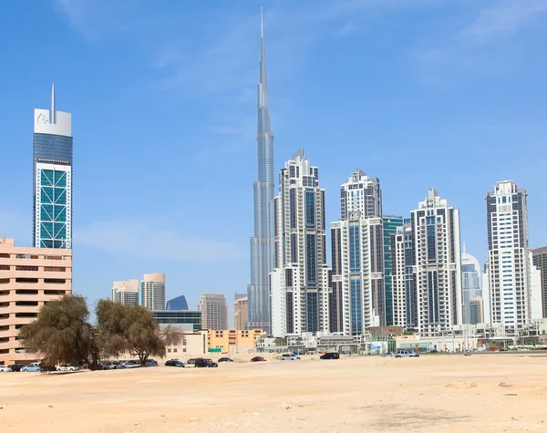 Downtown burj Dubaj — Stock fotografie