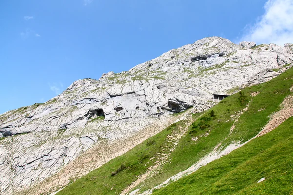 Summit of the Pilatus mountain — Stock Photo, Image