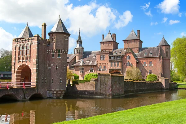 Utrecht yakınındaki de Haar Kalesi — Stok fotoğraf