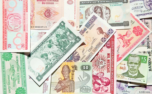 Fondo de los billetes africanos —  Fotos de Stock