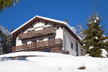 İsviçre Alpleri'nde kış