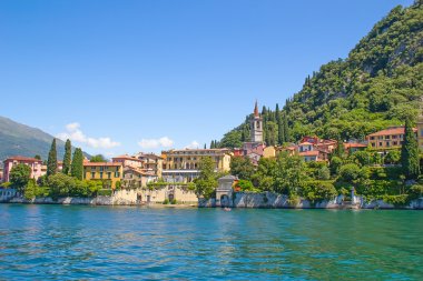 Cernobbio town (Como lake, Italy) clipart