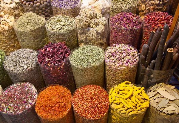 Zoco de especias en Dubai — Foto de Stock