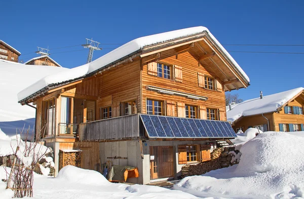 Winter in Swiss Alps — Stock Photo, Image