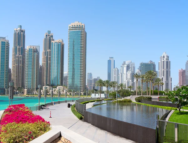 Centro de Burj Dubai — Foto de Stock