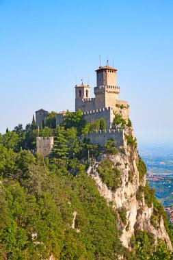 San Marino 'nun antik tahkimatları