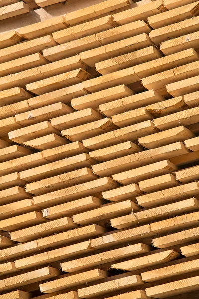 New wooden studs — Stock Photo, Image