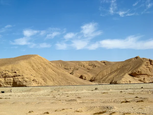 Road i närheten berg Moses — Stockfoto