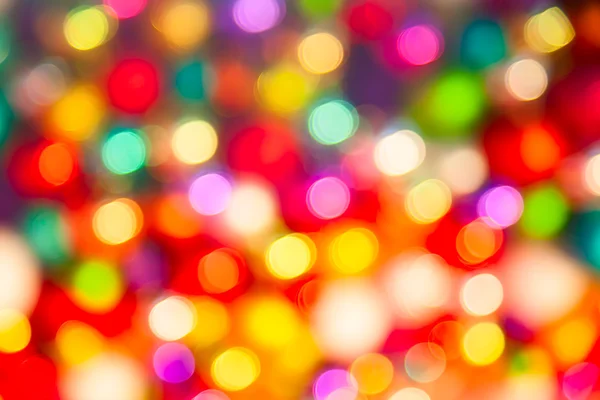 Luces coloridas borrosas — Foto de Stock