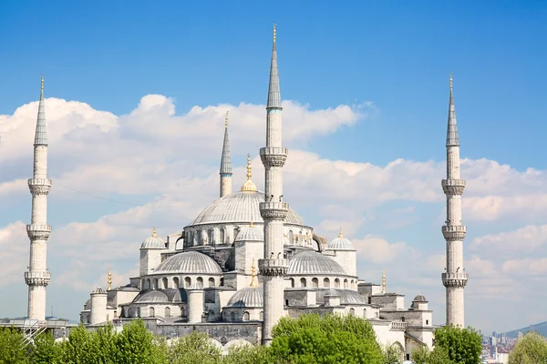 Famosa "Moschea Blu" a Istanbul — Foto Stock