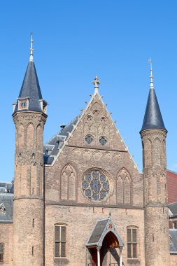 Lahey'deki karmaşık Binnenhof bina