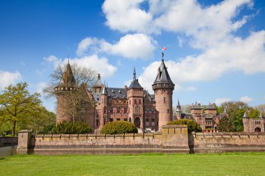 utrecht yakınındaki antik de haar Kalesi