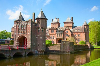 utrecht yakınındaki antik de haar Kalesi