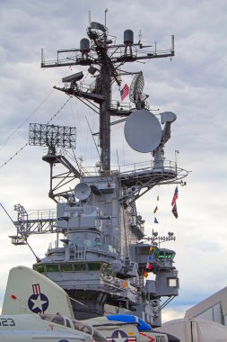 US Navy battle ship clipart
