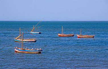 Maputo balıkçı tekneleri