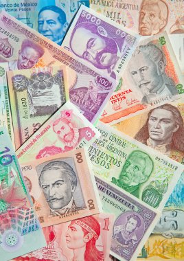 Güney Amerika banknotlar