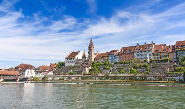 Bremgarten Zurich yakınındaki tarihi kent